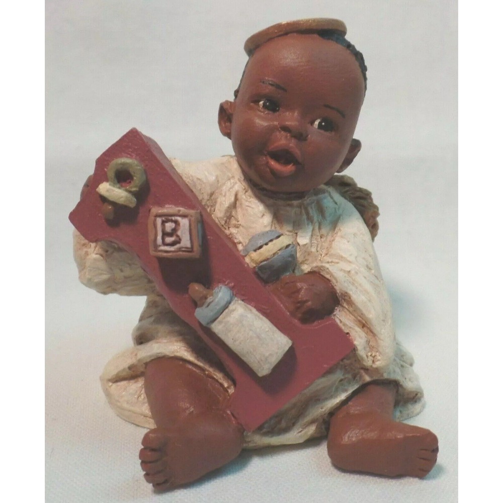 ALL GODS CHILDREN "CECE" 1997 MARTHA ROOT FIGURINE‎ #2 GOD IS LOVE